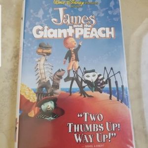 SALE! VHS James and the Giant Peach